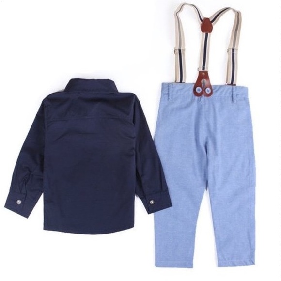 Toddler Outfit with Suspenders - Picture 7 of 7